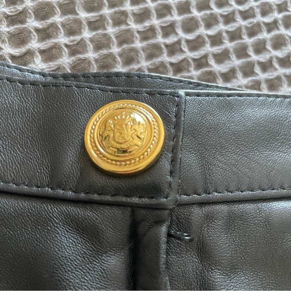 St John black leather pencil skirt - Picture 15 of 15